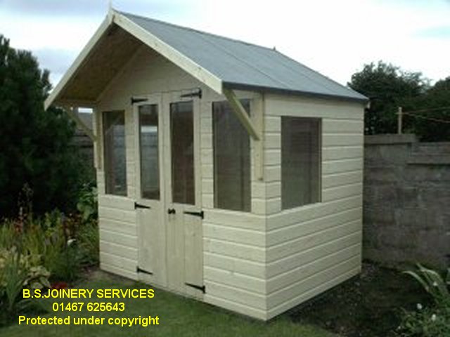 Sun Chalet with 2 ft Canopy & Double doors