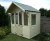 Sun Chalet with double doors 8 ft wide